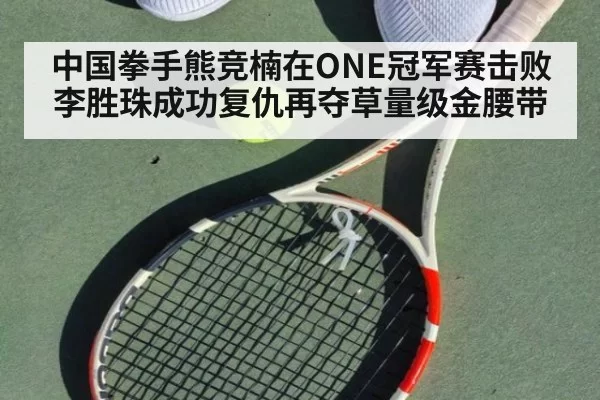 中国拳手熊竞楠在ONE冠军赛击败李胜珠成功复仇再夺草量级金腰带